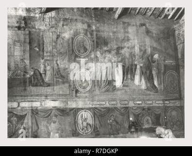 Latium Viterbo Vetralla S. Francesco, c'est mon l'Italie, les pays de l'histoire visuelle italienne Banque D'Images