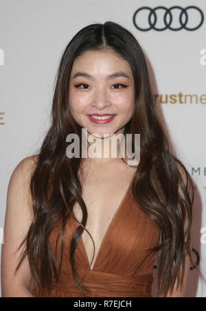 Californie, USA. Dec 8, 2018. Maia Shibutani, à l'Asian Media Kore's 17th Annual gala inoubliable au Beverly Hilton le 8 décembre 2018 à Beverly Hills, Californie. Credit : Faye Sadou/media/Alamy Punch Live News Banque D'Images