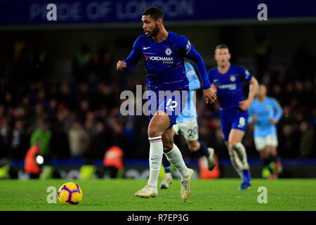 Londres, Royaume-Uni. 8e Dec 2018. Ruben Loftus-Cheek de Chelsea en action. Premier League, Chelsea v Manchester City à Stamford Bridge à Londres le samedi 8 décembre 2018. Cette image ne peut être utilisé qu'à des fins rédactionnelles. Usage éditorial uniquement, licence requise pour un usage commercial. Aucune utilisation de pari, de jeux ou d'un seul club/ligue/dvd publications. pic par Steffan Bowen/ Andrew Orchard la photographie de sport/Alamy live news Banque D'Images