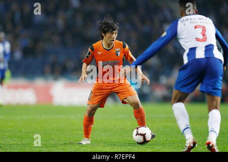 Porto, Portugal. 7 Décembre, 2018. Shoya Nakajima (Portimonense) Football/soccer : Portugal 'Liga N' match entre FC Porto 4-1 Portimonense SC à l'Estadio Dragao à Porto, Portugal . Credit : Mutsu Kawamori/AFLO/Alamy Live News Banque D'Images