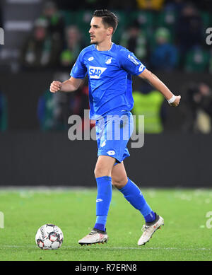 Wolfsburg, Allemagne. Le 08 déc, 2018. GES/football/Football : VfL Wolfsburg - TSG 1899 Hoffenheim, 08.12.2018 Le football : 1ère ligue : VfL Wolfsburg vs TSG 1899 Hoffenheim, Wolfsburg, le 8 décembre 2018 | Conditions de crédit dans le monde entier : dpa/Alamy Live News Banque D'Images