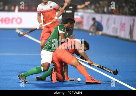 Bhubaneswar, Inde 09 décembre 2018 Gazon Worldchampionships : Pays-Bas v Pakistan Glenn Schuurman de Pays-Bas Banque D'Images