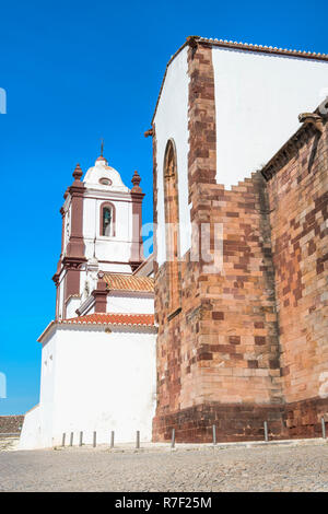 La Cathédrale de Silves, Silves, Algarve, Portugal Banque D'Images