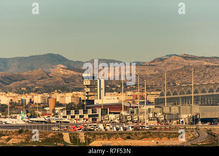 L'Aéroport International de Alicante/Elche, Alicante, Costa Blanca, Espagne, Europe Banque D'Images