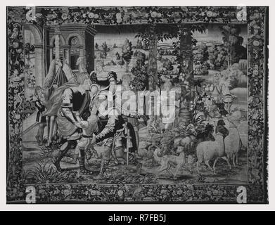 Tobie et Anna (Anne) avec leur fils Tobias ( ?) Banque D'Images