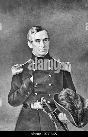 Portrait du major Robert Anderson (le Brigadier-général du 15 mai 1861), officier de l'armée fédérale. Banque D'Images