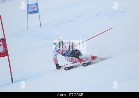 31/12/2018 08 Val d'Isère, France. Filip Zubcic sauteur à la Croatie en compétition dans le slalom géant hommes AUDI FIS Alpine Ski World Cup 2019 Banque D'Images