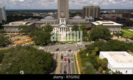 La capitale de Tallahassee Floride tient le gouvernement office building illustré ici Banque D'Images