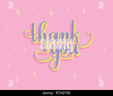 Être heureux carte greating lettrage à la main, texte d'encre pinceau calligraphie, design de type vectoriel. Illustration de Vecteur