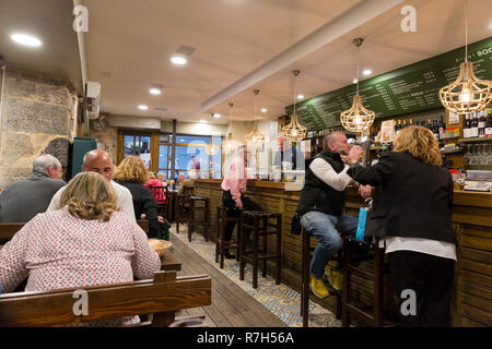 León, Espagne : Bar autel dans le Barrio Húmedo. Banque D'Images
