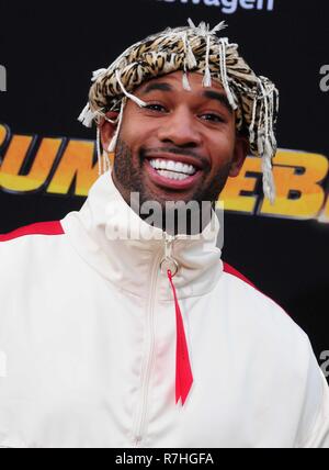 Hollywood, Etats-Unis. 09Th Nov, 2018. HOLLYWOOD, CA - 9 décembre : Michael Holston assiste à Paramount Pictures présente la première mondiale de 'BumbleBee' le 9 décembre 2018 au Théâtre chinois de Grauman à Hollywood, Californie. Credit : Barry King/Alamy Live News Banque D'Images
