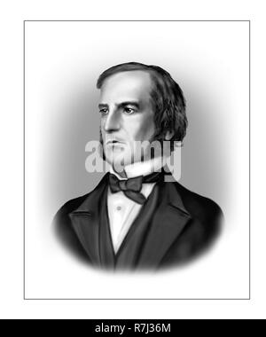 George Boole 1815 - 1864 mathématicien logicien Anglais Banque D'Images
