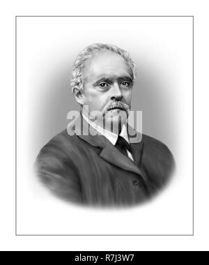 Hermann von Helmholtz 1821 - 1894 Physicien allemand Banque D'Images