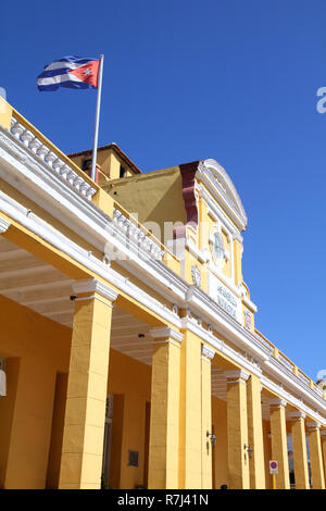 Trinidad, Cuba - l'hôtel de ville. UNESCO World Heritage Site. Banque D'Images