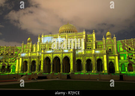 Festival Lumière Sharjah, Musée de la civilisation islamique, Sharjah, Émirat de Sharjah, Emirats Arabes Unis Banque D'Images