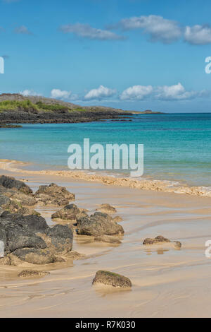 Dragon Hill Beach, Santa Cruz Island, îles Galapagos, Equateur, Site du patrimoine mondial de l'UNESCO Banque D'Images