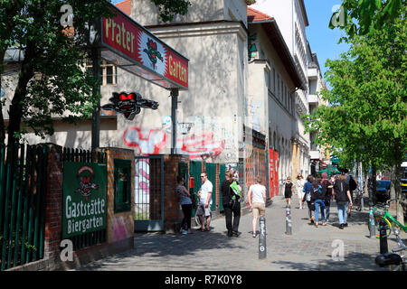 Prater Kastanienallee Berlin Banque D'Images