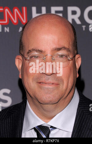 New York, USA. 9Th Mar 2018. Président de CNN Jeff Zucker assiste à la 12e édition annuelle du CNN Heroes : An All-Star Tribute au Musée Américain d'histoire naturelle le 9 décembre 2018 à New York. Credit : Ron Adar/Alamy Live News Banque D'Images