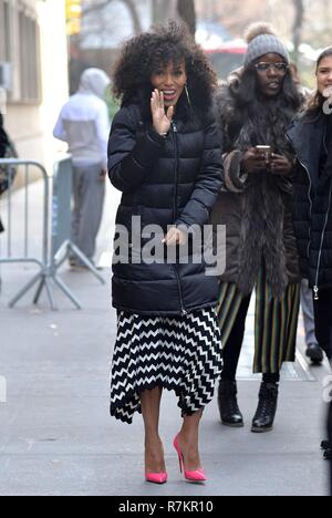 New York, NY, USA. 6e déc, 2018. Kerry Washington dehors et environ pour la célébrité Candids - THU, New York, NY Le 6 décembre 2018. Credit : Kristin Callahan/Everett Collection/Alamy Live News Banque D'Images