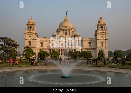 Victoria Memorial, Kolkata, West Bengal, India Banque D'Images