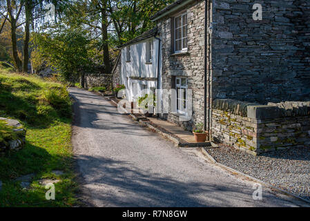 Cottage dans Hodge Fermer Cumbria Banque D'Images