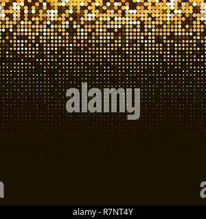 Abstract Vector background demi-teinte d'or Illustration de Vecteur