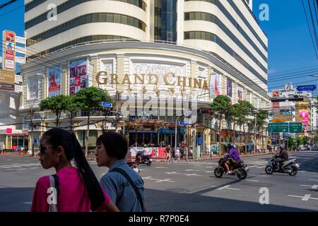 Thaïlande, Bangkok, Samphanthawong District, Chinatown, Grand China Hotel Banque D'Images