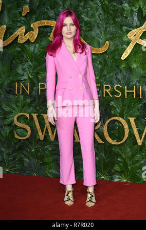Londres, Royaume-Uni. 11Th Feb 2018. La Géorgie peut Jagger à la Fashion Awards 2018 au Royal Albert Hall, Londres. Photo : Steve Sav/Featureflash Crédit : Paul Smith/Alamy Live News Banque D'Images