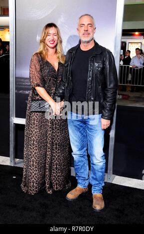 Westwood, Californie, USA. 11Th Feb 2018. WESTWOOD, CA - 10 DÉCEMBRE : l'Acteur Titus Welliver et épouse Jose Stemkens assister à la première mondiale de Warner Bros Pictures' 'La mule' le 10 décembre 2018 au Regency Village Theatre à Westwood, en Californie. Photo de Barry King/Alamy Live News Banque D'Images