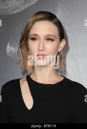 Westwood, CALIFORNIE, États-Unis. 10 décembre 2018. 10 décembre 2018 - Westwood, Californie - Taissa Farmiga. La première mondiale de The Mule a eu lieu au Regency Village Theatre. Crédit photo : Faye Sadou/Admedia Banque D'Images