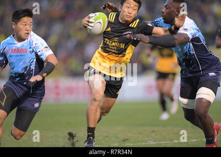 Takaaki Nakazuru de Sungoliath au cours de la 56e championnat de football et rugby Japon Japon Rugby Top League 2018-2019 demi-finale entre Suntory Sungoliath et Yamaha Jubilo au Prince Chichibu Memorial Stadium à Tokyo, Japon, le 8 décembre 2018. Credit : EXTRÊME-ORIENT PRESSE/AFLO/Alamy Live News Banque D'Images
