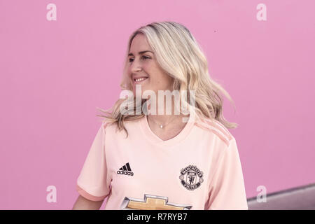 Maillot extérieur 2018/19 Manchester United. Banque D'Images