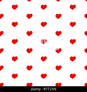 Modèle logique pour la Saint-Valentin. Joli coeur dessiné à la main sur fond blanc Banque D'Images