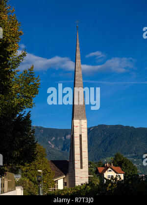 Église paroissiale Saint Joseph, Lagundo près de Merano, Région du Sud, l'Italie, l'Europe Tyrol-Bolzano Banque D'Images