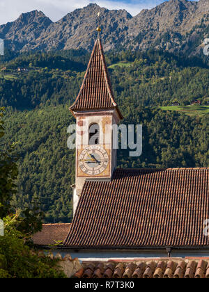 Monastère dominicain Maria Steinach, Lagundo près de Merano, Région du Sud, l'Italie, l'Europe Tyrol-Bolzano Banque D'Images