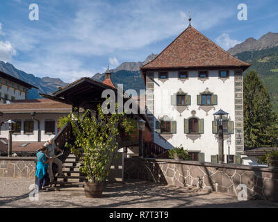 Brasserie Forst, Lagundo près de Merano, Région du Sud, l'Italie, l'Europe Tyrol-Bolzano Banque D'Images