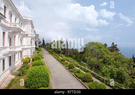 Palais de Livadia, Livadiya, Yalta, Crimée, Ukraine Banque D'Images