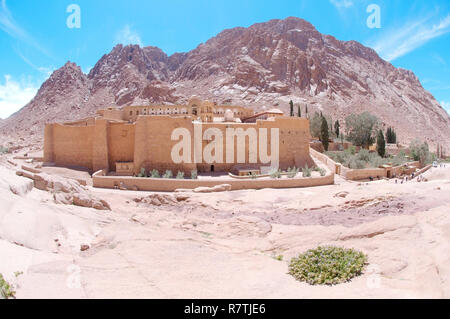 Le Monastère de Sainte Catherine, Sinaï, Égypte Banque D'Images