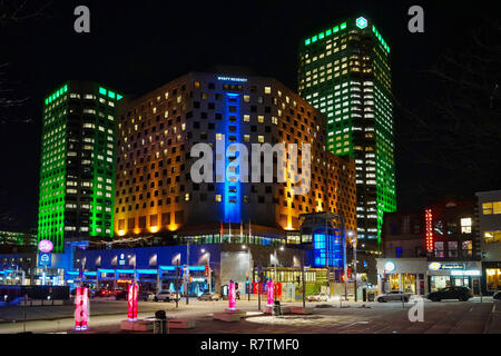 Montréal,Canada,10 décembre, 2018.Complexe Desjardins siège à Montréal.Crédit : Mario Beauregard/Alamy Live News Banque D'Images