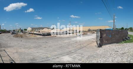 La construction est en cours sur le 433rd Airlift Wing's nouvelle installation de traitement médical JBSA-Lackland, Texas. Une fois terminé, le 433rd Medical Group va être entièrement logé sa Banque D'Images