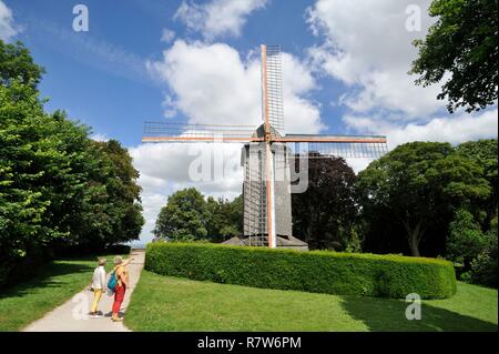 France, Nord, Cassel, 2018, mill village préféré Kastel meulen Banque D'Images