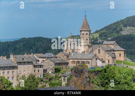 France, Haute Loire, Saint Julien Chapteuil, Monts du Velay Banque D'Images