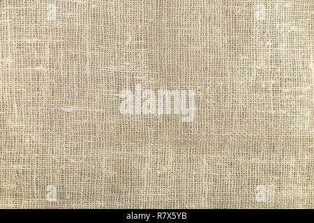 La texture de la toile de jute naturelle Banque D'Images