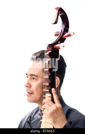 Hommes Artistes dans le pipa Banque D'Images