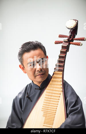 Hommes Artistes dans le pipa Banque D'Images