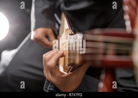 Hommes Artistes dans le pipa Banque D'Images