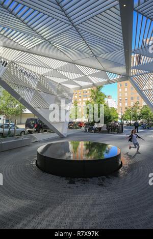 United States, New York, Manhattan, Monument de lutte contre le SIDA, AIDS Memorial NYC à Greenwich Village Banque D'Images