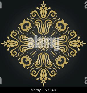 Résumé Motif Vecteur Oriental Illustration de Vecteur