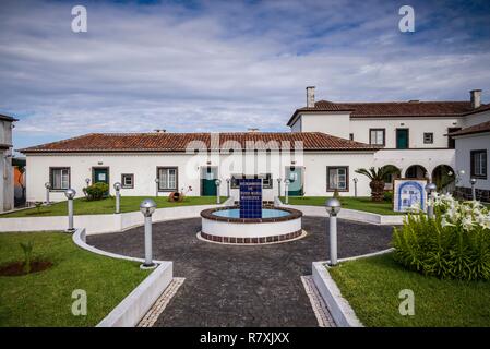 Le Portugal, Açores, l'île de Santa Maria, Vila do Porto, Igreja do Recolhimento de Santa Maria Madalena complexe ecclésiastique Banque D'Images