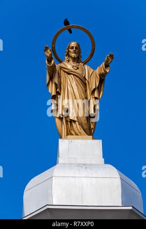 Canada, Québec, Montréal, le patrimoine religieux, le Sanctuaire du Sacré-Cœur et de Saint Padre-Pio à Pointe-aux-Trembles, les lieux physiques de la vie du Christ Banque D'Images